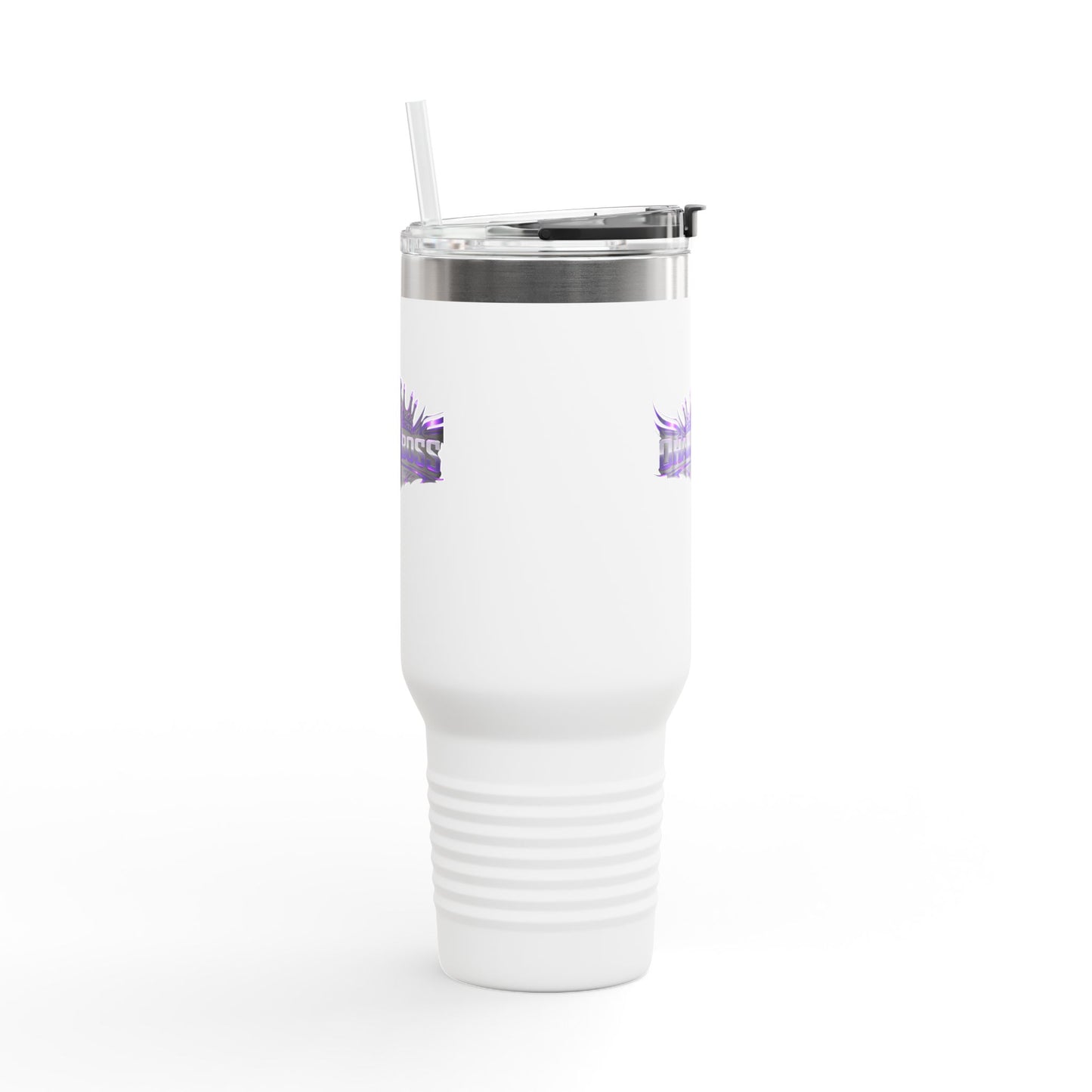 40oz Insulated Travel Mug — 'Duana Boss' Purple Crest Stainless Tumbler